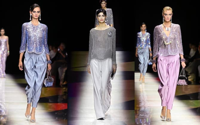 Armani Prive la sfilata a Parigi per la Couture Week